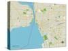 Political Map of Buffalo, NY-null-Stretched Canvas