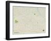 Political Map of Burlington, NC-null-Framed Art Print