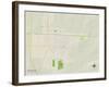 Political Map of Butler, MO-null-Framed Art Print