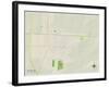 Political Map of Butler, MO-null-Framed Art Print