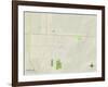 Political Map of Butler, MO-null-Framed Art Print