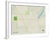 Political Map of Campbellsport, WI-null-Framed Art Print