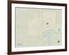 Political Map of Canton, SD-null-Framed Art Print