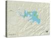 Political Map of Canyon Lake, TX-null-Stretched Canvas