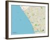 Political Map of Carlsbad, CA-null-Framed Art Print