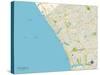 Political Map of Carlsbad, CA-null-Stretched Canvas