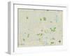 Political Map of Carmel, IN-null-Framed Art Print