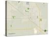 Political Map of Casa Grande, AZ-null-Stretched Canvas