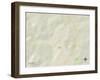 Political Map of Chatham, VA-null-Framed Art Print