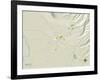 Political Map of Chico, CA-null-Framed Art Print