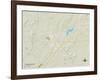 Political Map of Claremore, OK-null-Framed Art Print