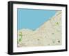 Political Map of Cleveland, OH-null-Framed Art Print