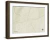 Political Map of Clinton, LA-null-Framed Art Print