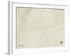 Political Map of Clinton, LA-null-Framed Art Print