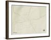 Political Map of Clinton, LA-null-Framed Art Print