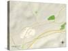 Political Map of Cobleskill, NY-null-Stretched Canvas