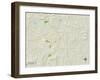 Political Map of Columbia, TN-null-Framed Art Print