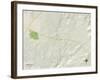 Political Map of Cornville, AZ-null-Framed Art Print