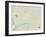 Political Map of Coweta, OK-null-Framed Art Print