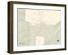 Political Map of Daleville, AL-null-Framed Art Print