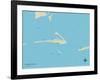 Political Map of Dauphin Island, AL-null-Framed Art Print