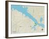 Political Map of Decatur, AL-null-Framed Art Print