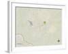 Political Map of Del Rio, TX-null-Framed Art Print