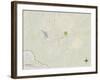 Political Map of Del Rio, TX-null-Framed Art Print