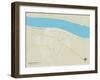 Political Map of Donaldsonville, LA-null-Framed Art Print