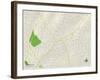 Political Map of Dormont, PA-null-Framed Art Print