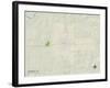 Political Map of Drumright, OK-null-Framed Art Print