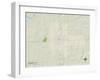 Political Map of Drumright, OK-null-Framed Art Print