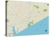 Political Map of East Hampton, NY-null-Stretched Canvas