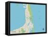 Political Map of Eastham, MA-null-Framed Stretched Canvas