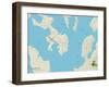 Political Map of Eastport, ME-null-Framed Art Print