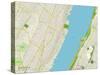 Political Map of Edgewater, NJ-null-Stretched Canvas