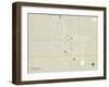 Political Map of El Centro, CA-null-Framed Art Print