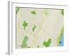 Political Map of Englewood, NJ-null-Framed Art Print