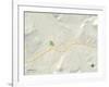 Political Map of Evanston, WY-null-Framed Art Print