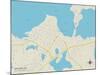 Political Map of Excelsior, MN-null-Mounted Art Print