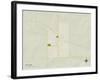 Political Map of Eyota, MN-null-Framed Art Print