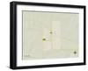 Political Map of Eyota, MN-null-Framed Art Print