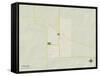 Political Map of Eyota, MN-null-Framed Stretched Canvas