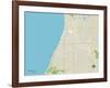 Political Map of Fairhope, AL-null-Framed Art Print