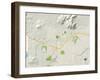 Political Map of Flagstaff, AZ-null-Framed Art Print