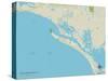 Political Map of Fort Myers Beach, FL-null-Stretched Canvas