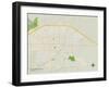 Political Map of Fort Stockton, TX-null-Framed Art Print