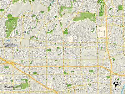 39 Political Map of Fullerton CA 39 - Political Map Of Fullerton Ca U L PYAYON0