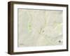 Political Map of Galena, IL-null-Framed Art Print