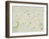 Political Map of Gastonia, NC-null-Framed Art Print